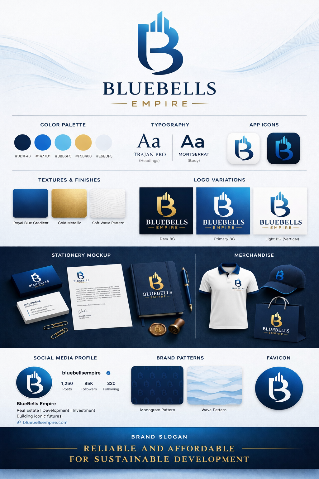 Bluebells Empire Brand System