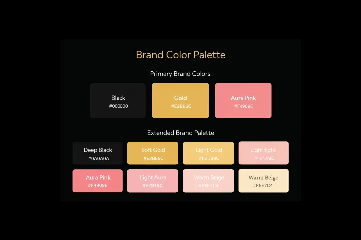 Golden Aura Luxury Branding preview 1